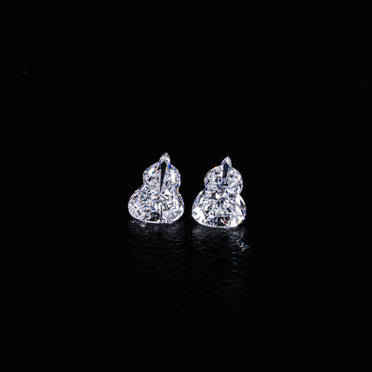 Fancy Shape Diamond Pair - Pear Jewels