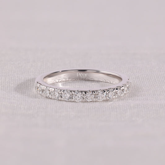 IGI Certified 0.60CTW Round Lab-Grown Diamond Eternity Band