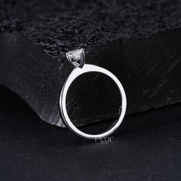 Marquise Labgrown Diamond Solitaire Ring - Pear Jewels