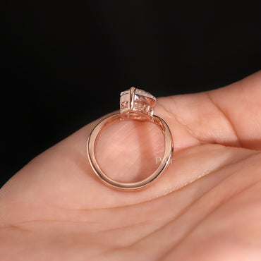 4.00CT Marquise Solitaire Lab-Grown Diamond Engagement Ring