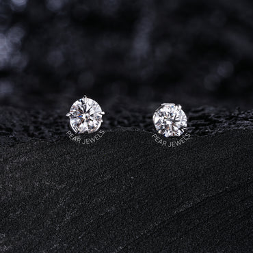 0.5Ct Each 4 prongs Labgrown Diamonds Studs - Pear Jewels