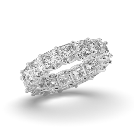 Princess Lab-Grown Diamond Eternity Band - Pear Jewels