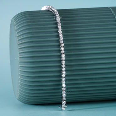 Round Lab-Grown Diamond Tennis Bracelet – 2.10 mm