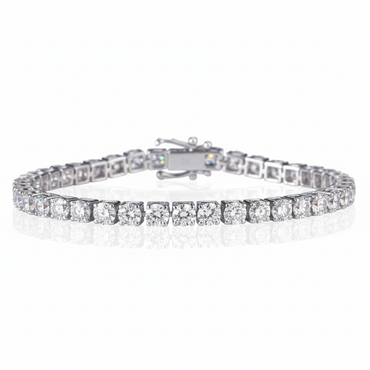 Round 4mm Tennis Labgrown Diamond Bracelet - PearJewels Australia