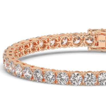 Valentine's Special Lab-grown Diamond Tennis Bracelet - Pear Jewels