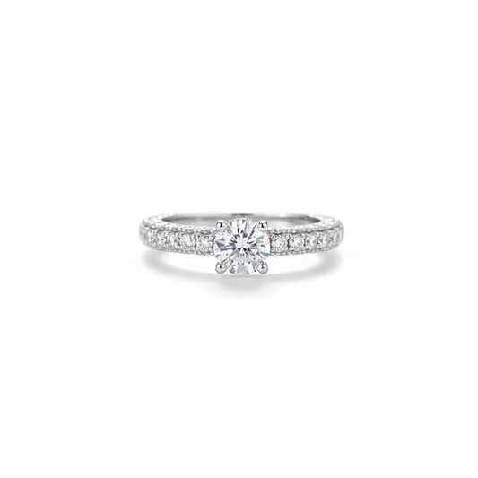 Hidden Halo vs Solitaire Engagement Rings: Which Is Better?