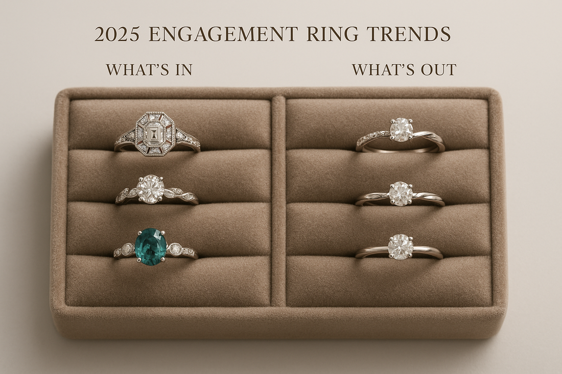 2025 Engagement Ring Style Trends: What’s In & What’s Out