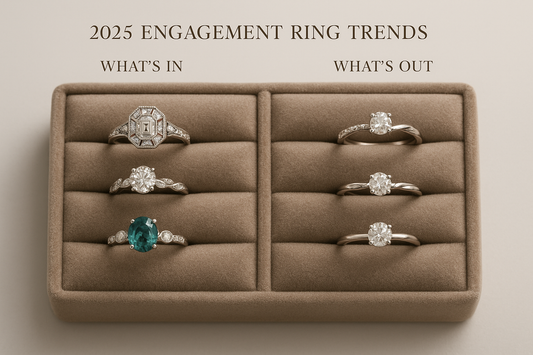 2025 Engagement Ring Style Trends: What’s In & What’s Out