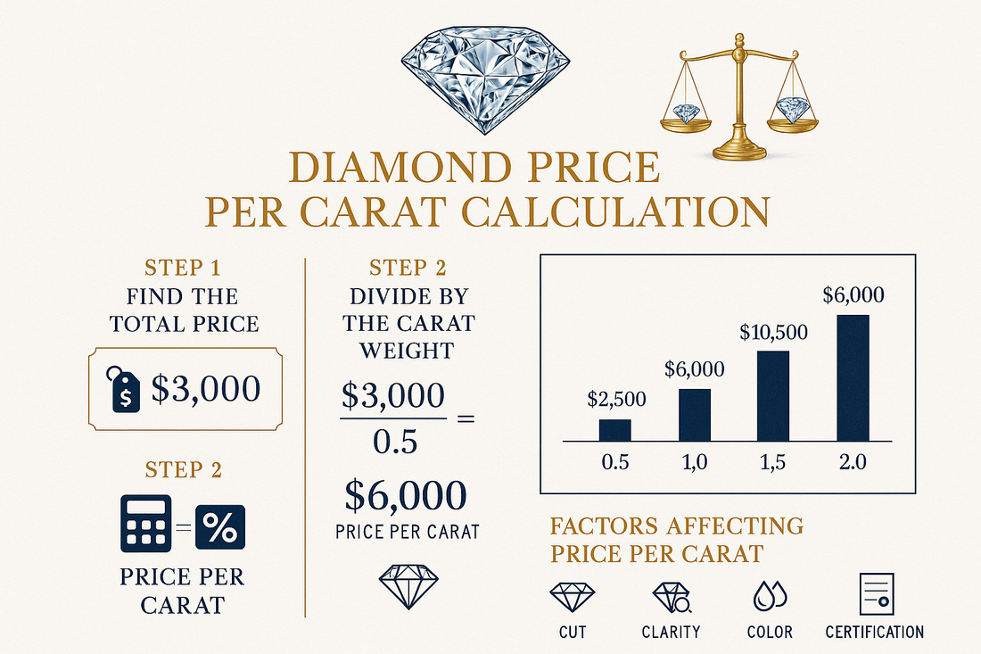 Diamond Price Per Carat: How to Calculate and Compare