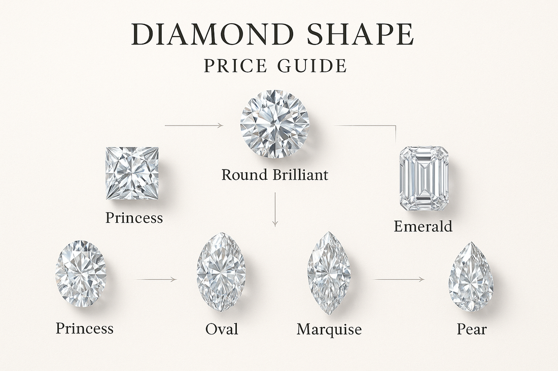 How Diamond Shape Influences Price: From Round to Pear Cuts