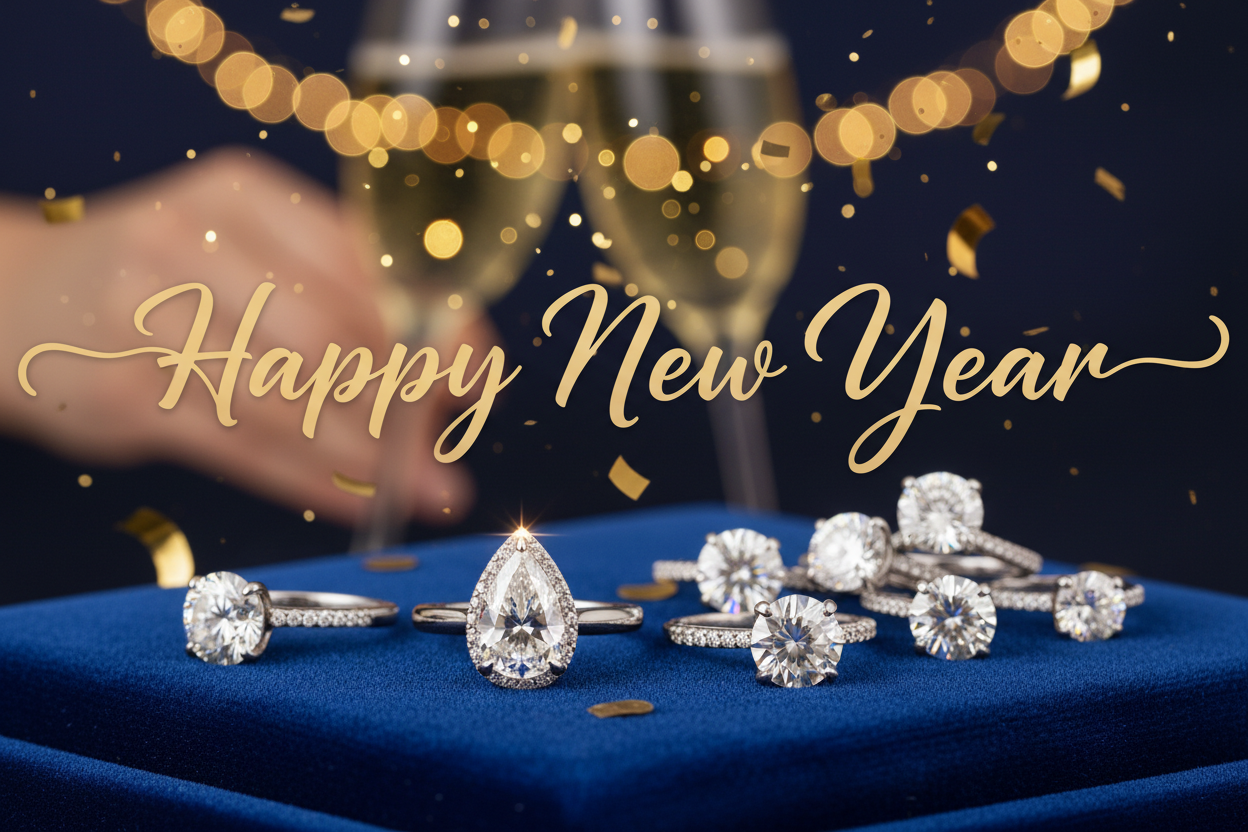Year Rings Shop Backround The Best Diamond Engagement Rings from Pear Jewels Australia for Your ...