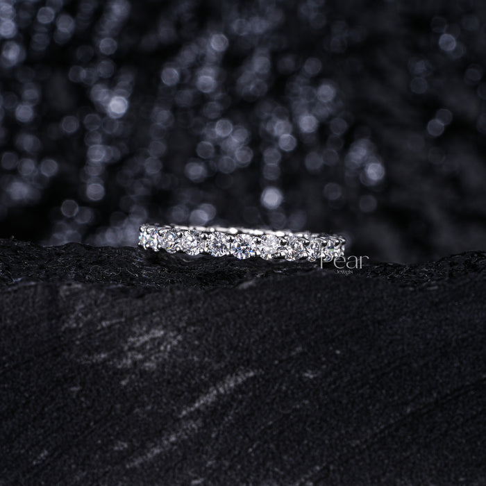 0.06Ct Round Full Eternity LabGrown Diamonds Wedding Band
