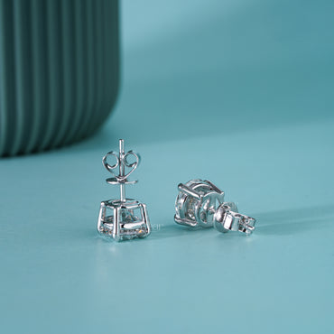 Round Lab-Grown Diamond Stud Earrings – 4.00 TCW, E Colour, VVS2 Clarity