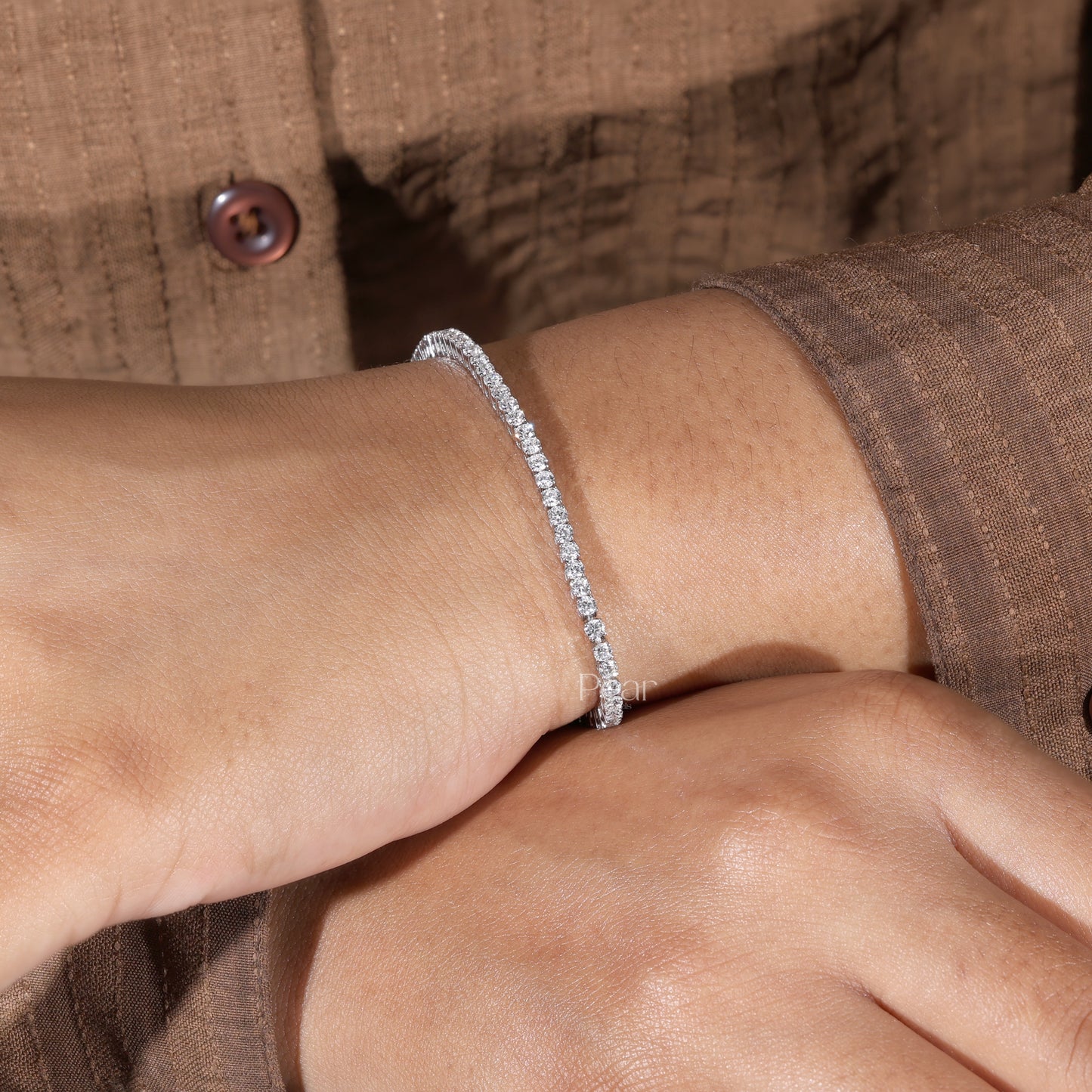 Round Lab-Grown Diamond Tennis Bracelet – 1.80 mm