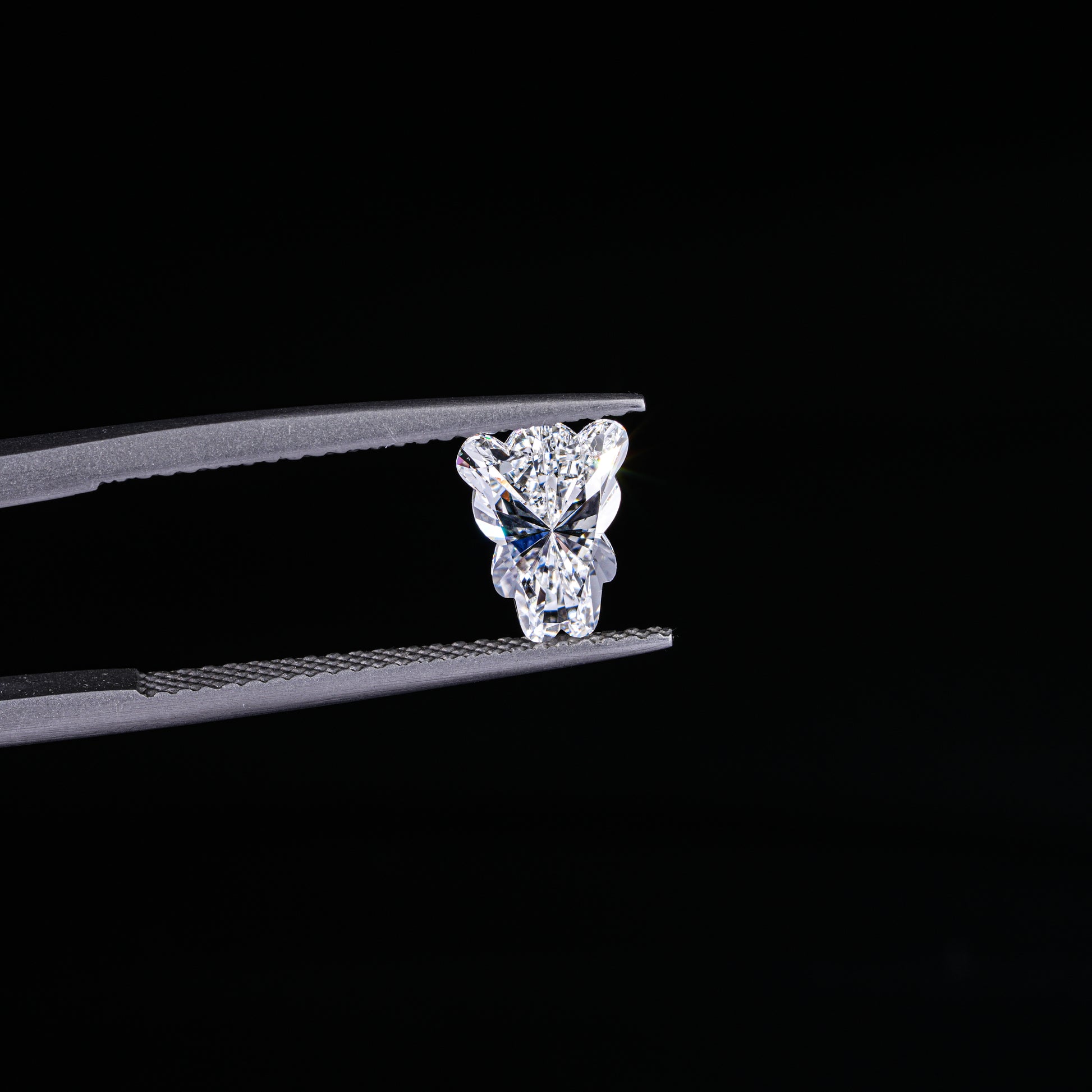 Classic Teddy Design Lab-grown Diamond - Pear Jewels