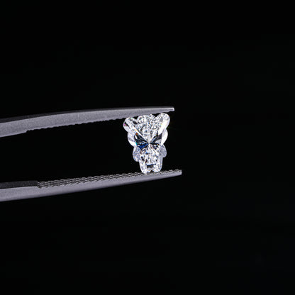 Classic Teddy Design Lab-grown Diamond - Pear Jewels