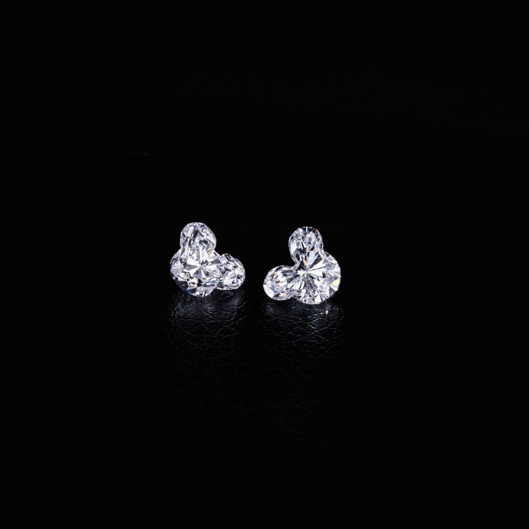 Enchanting Mickey Shape Lab-grown Diamond - Pear Jewels