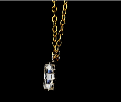 E Initial 7mm Lab-Grown Diamond Letter Pendant Necklace IGI Certified