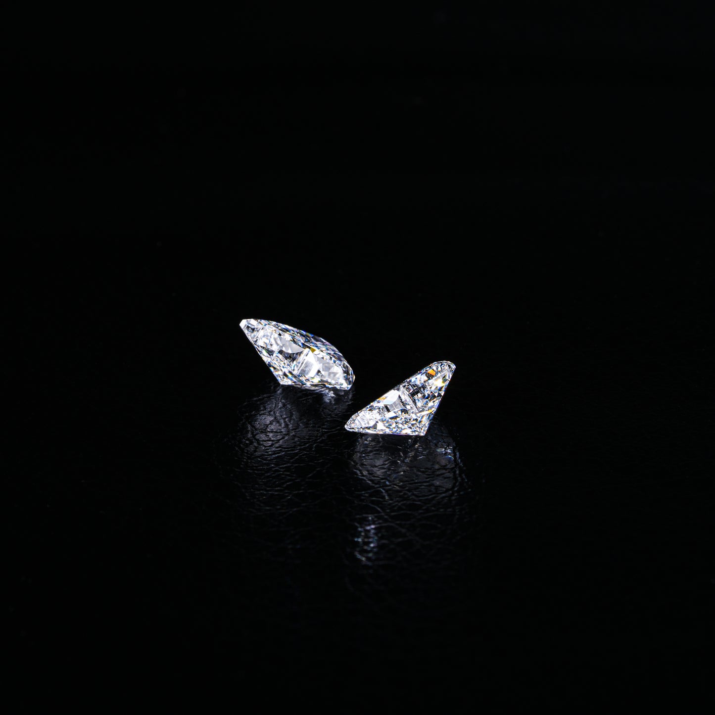 Fancy Shape Diamond Pair - Pear Jewels