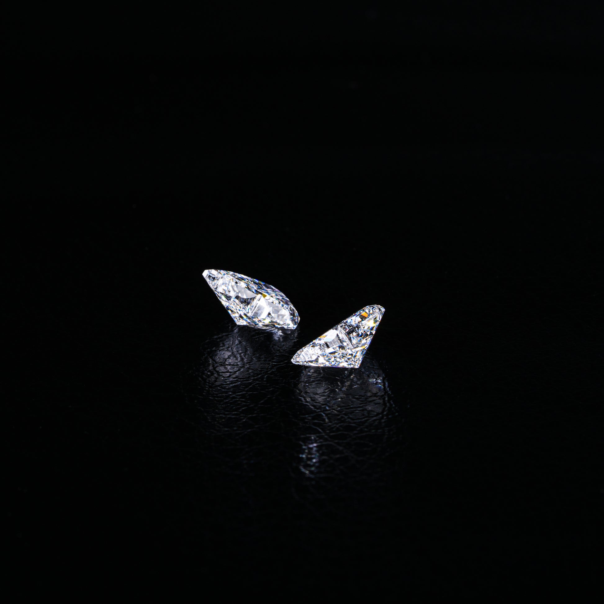 Fancy Shape Diamond Pair - Pear Jewels