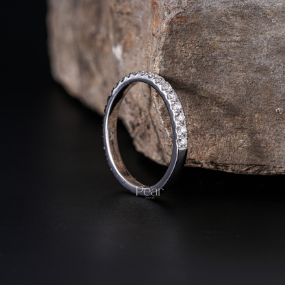 Half Eternity Natural Round Diamond Band - PearJewels Australia