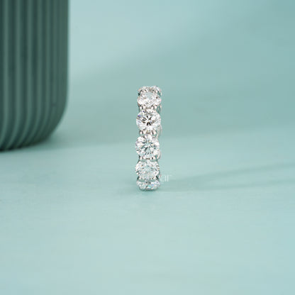 0.50CT Each Round Brilliant Lab-Grown Diamond Eternity Band