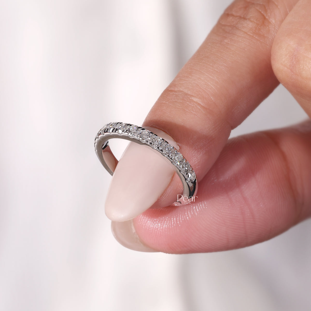 0.60CTW Round Lab-Grown Diamond Eternity Band