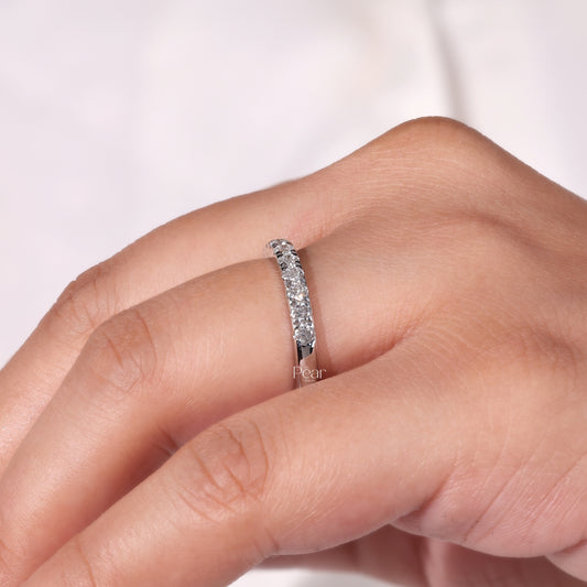0.60CTW Round Lab-Grown Diamond Eternity Band