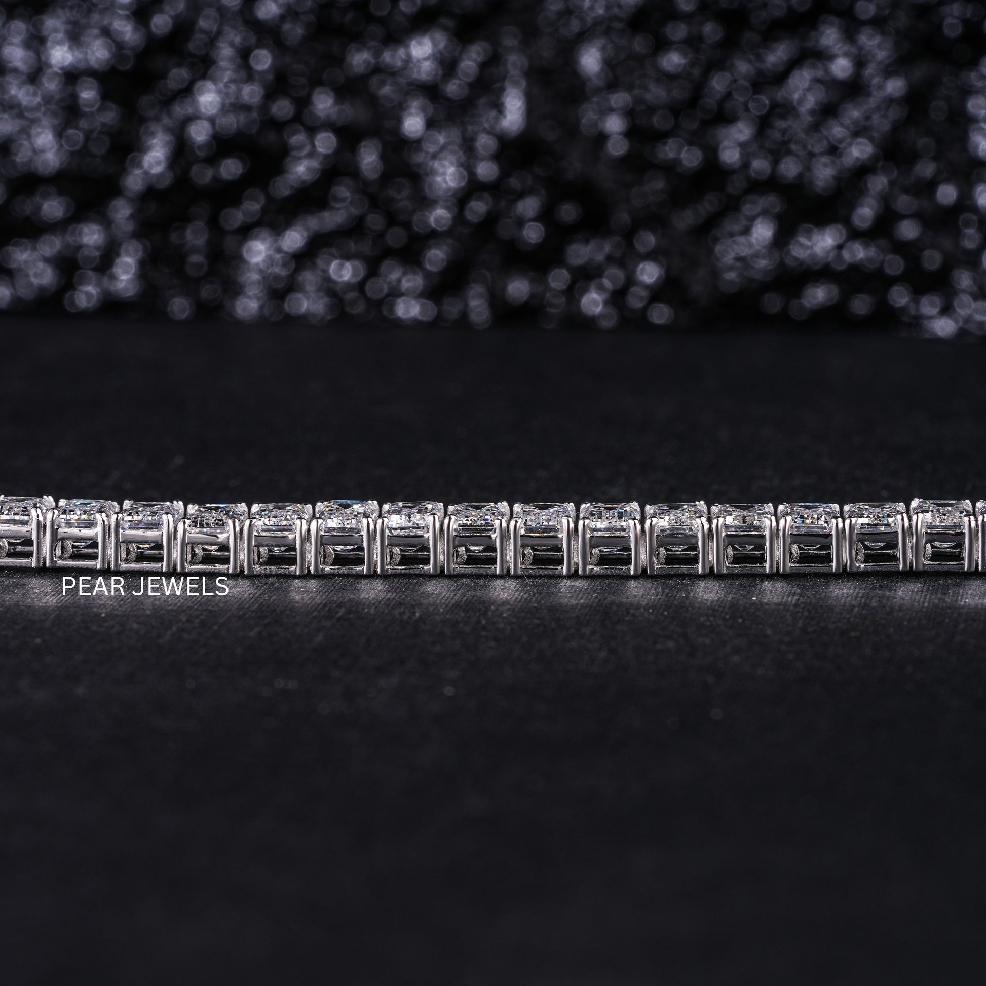 0.7ct Emerald Tennis Labgrown Diamond Bracelet - PearJewels Australia