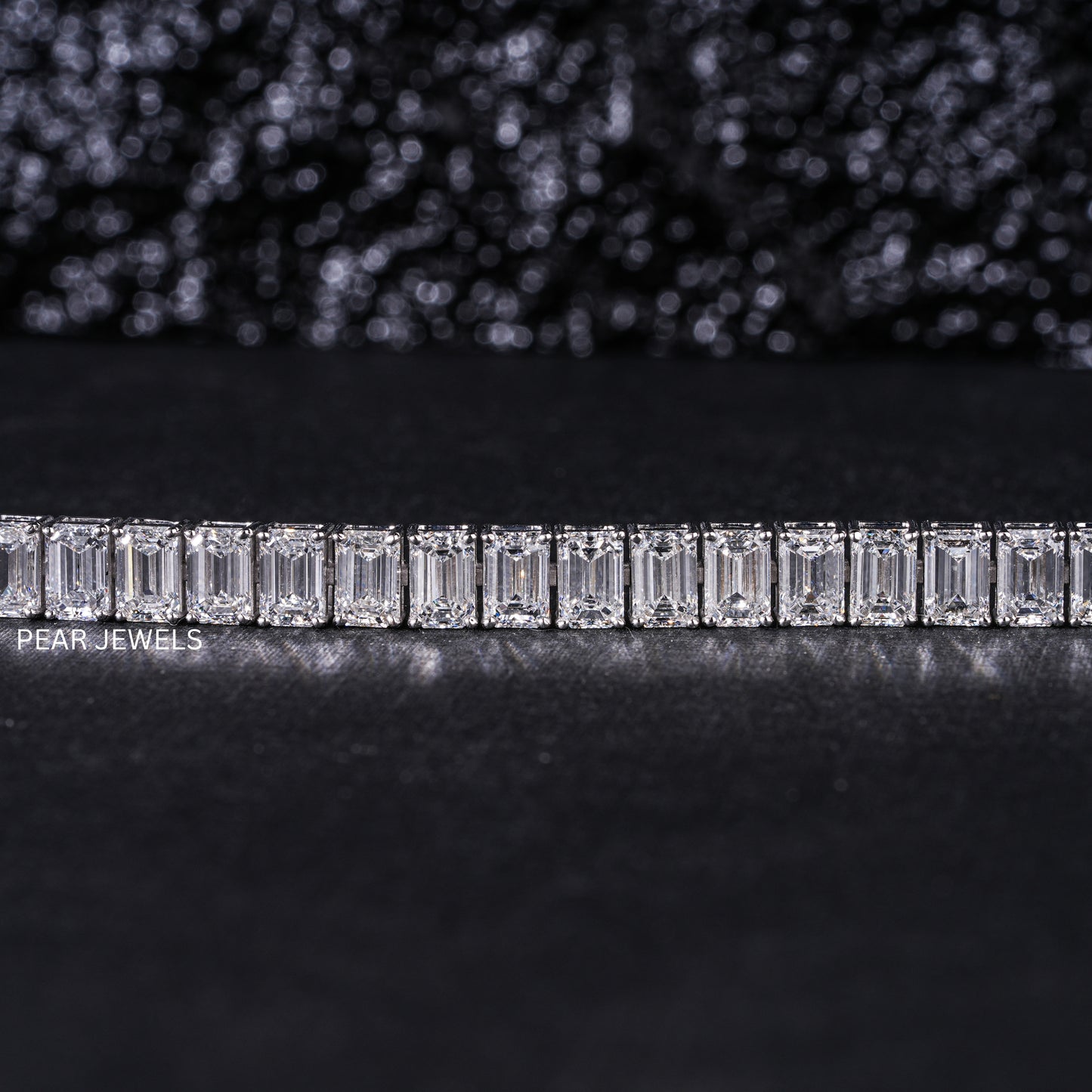 0.7ct Emerald Tennis Labgrown Diamond Bracelet - PearJewels Australia