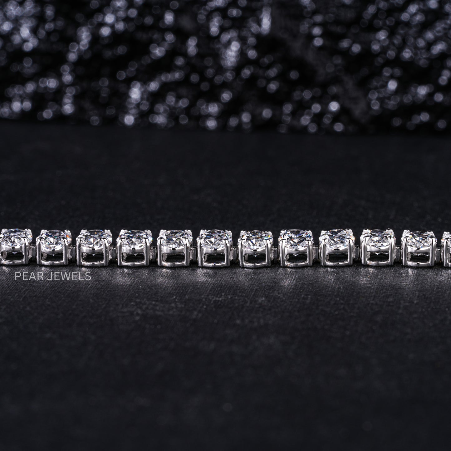 Oval 0.7ct each Tennis Labgrown Diamond Bracelet - Pear Jewels