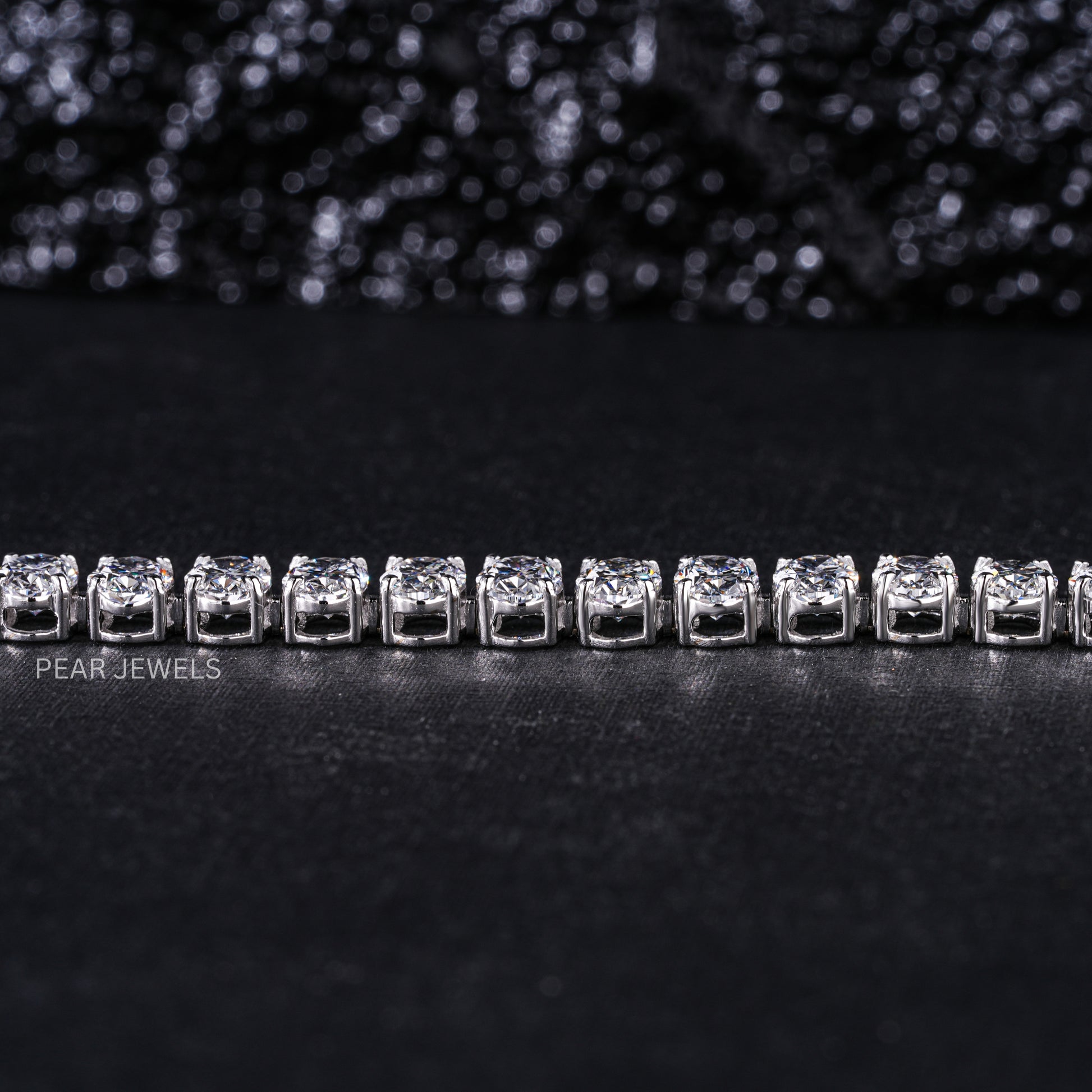 Oval 0.7ct each Tennis Labgrown Diamond Bracelet - Pear Jewels