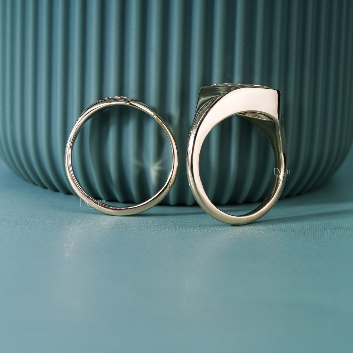 2.33CT Marquise Lab-Grown Diamond Stackable Ring