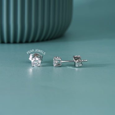 0.25ct Round Labgrown Diamonds Studs - Pear Jewels
