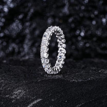 Radiant & Oval Full Eternity Labgrown Diamond Band - Pear Jewels