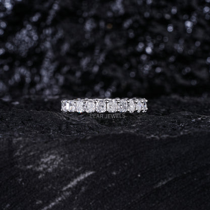 Radiant & Oval Full Eternity Labgrown Diamond Band - Pear Jewels