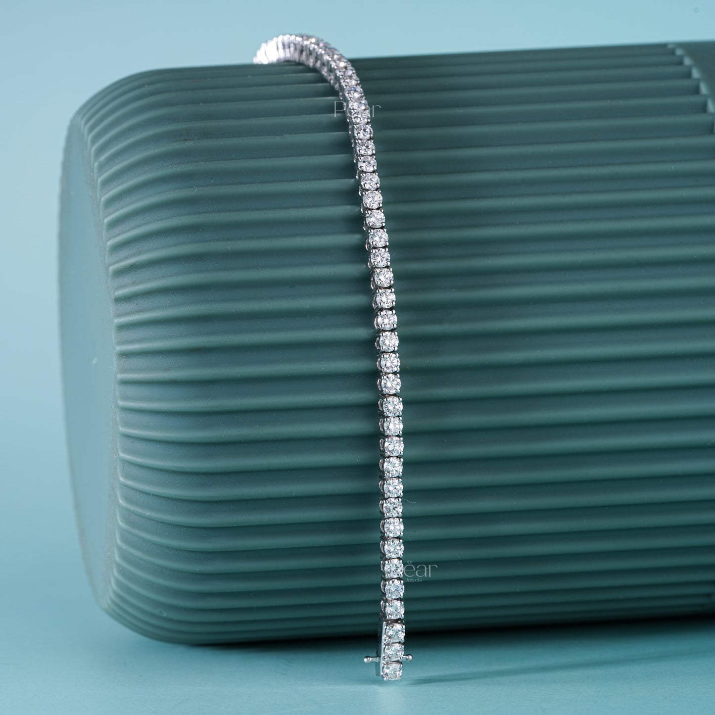 Round Lab-Grown Diamond Tennis Bracelet – 2.10 mm