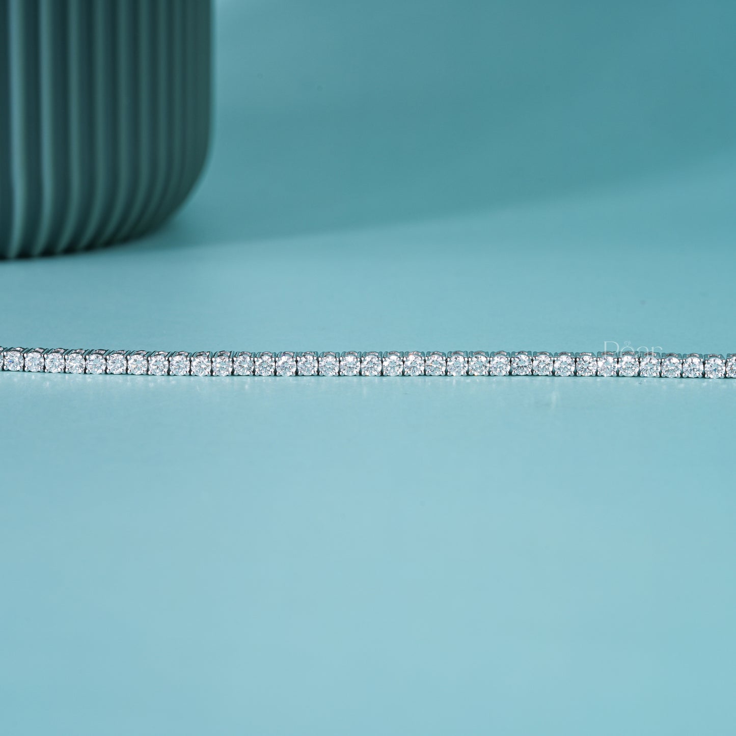 Round Lab-Grown Diamond Tennis Bracelet – 2.10 mm