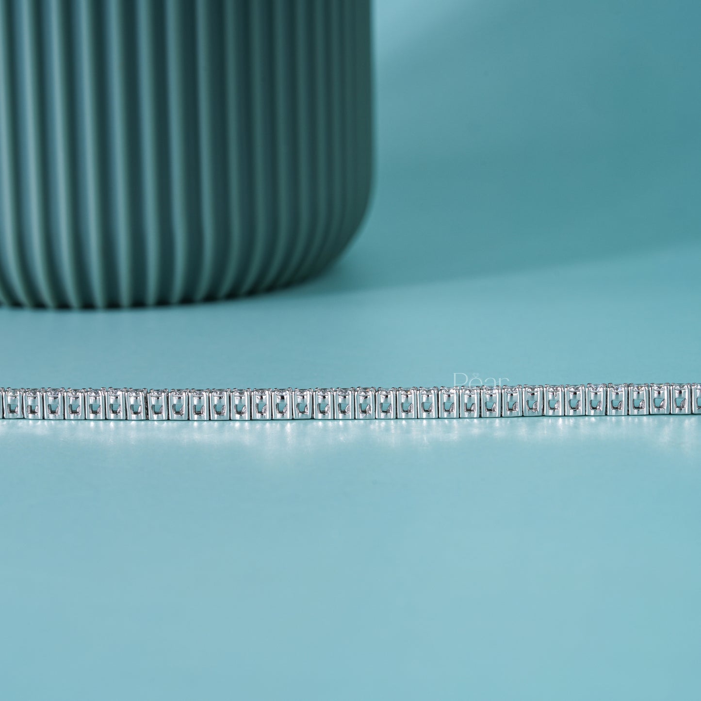 Round Lab-Grown Diamond Tennis Bracelet – 2.10 mm