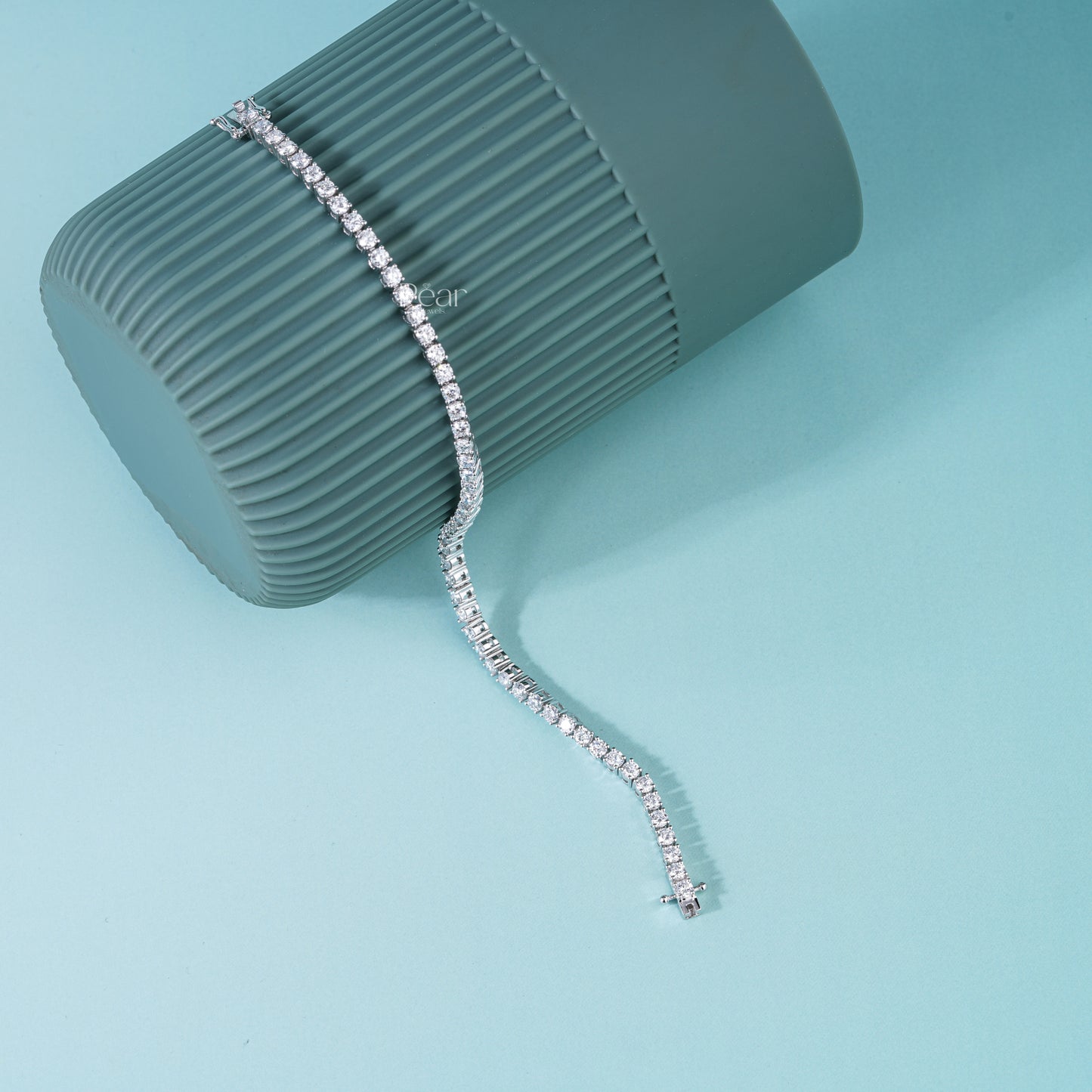 Round Lab-Grown Diamond Tennis Bracelet – 3.00 mm
