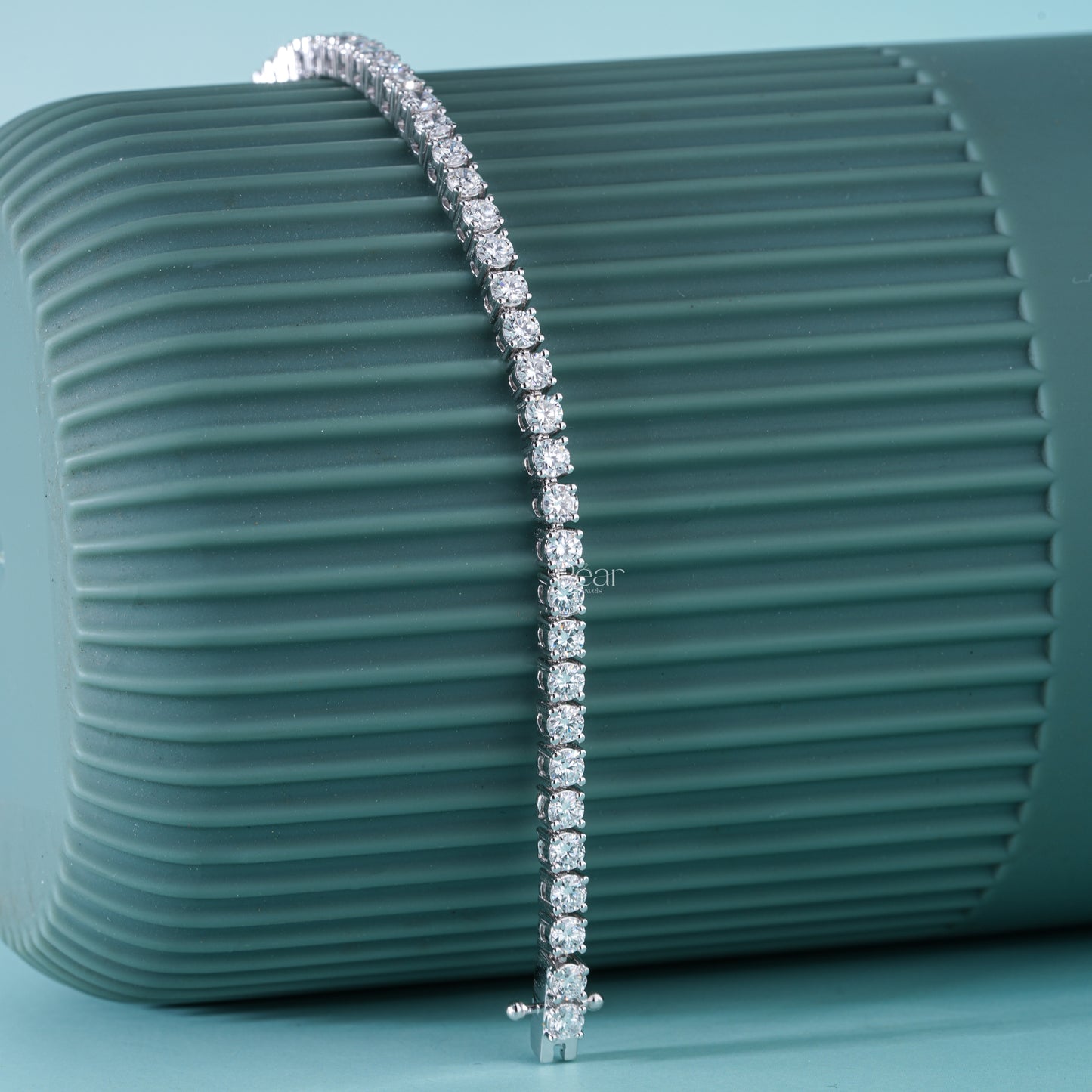 Round Lab-Grown Diamond Tennis Bracelet – 3.00 mm