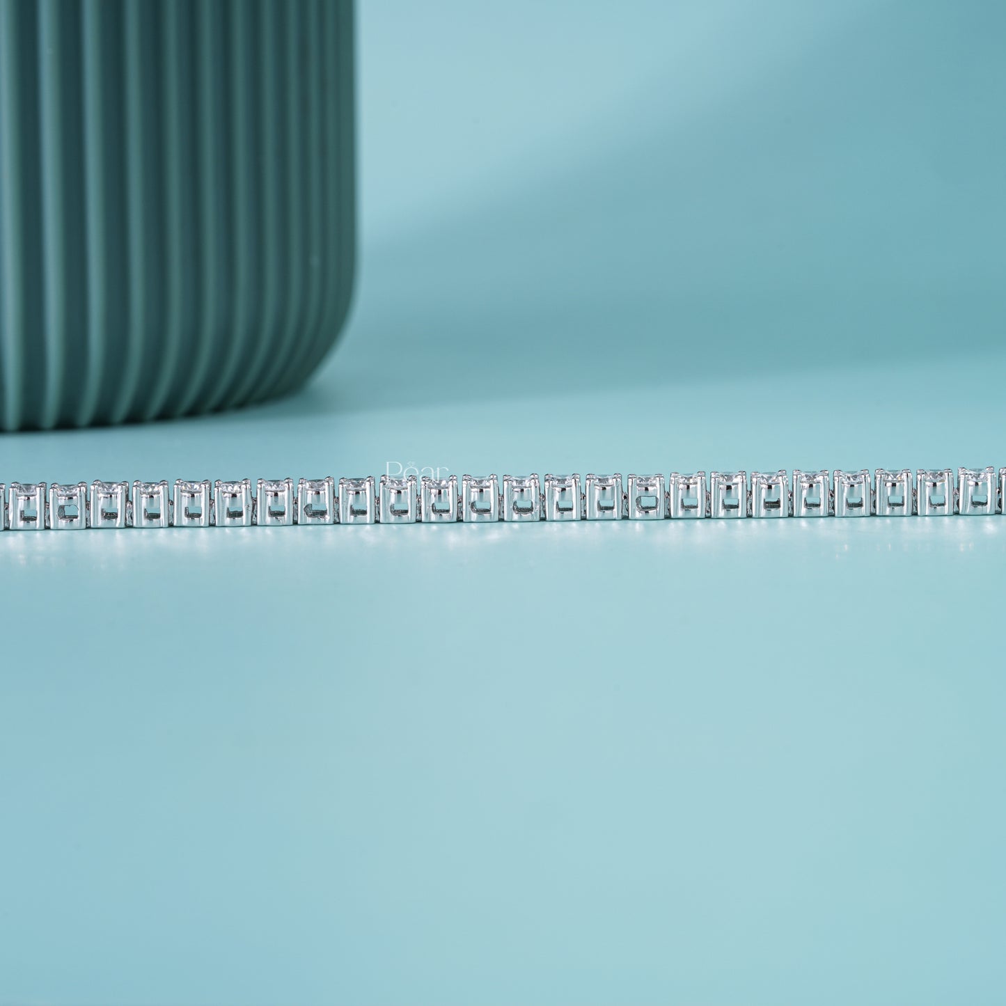 Round Lab-Grown Diamond Tennis Bracelet – 3.00 mm