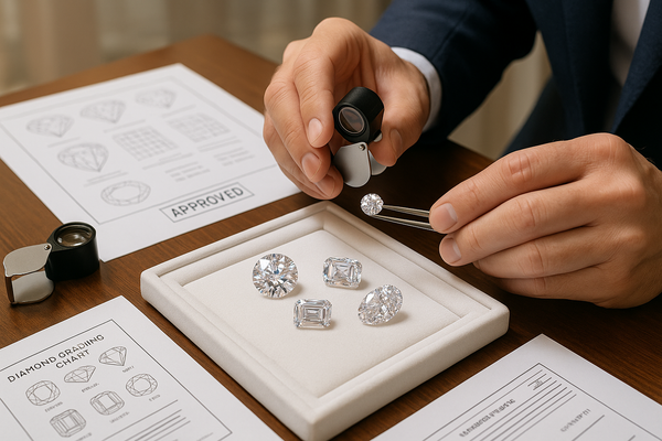 Choose diamond Stone & Approval