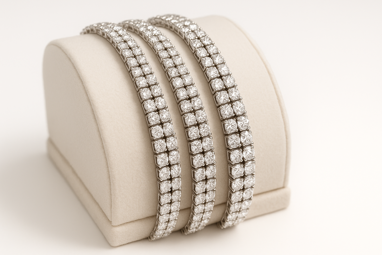 Multi-Row Tennis Bracelets