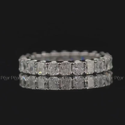 Radiant & Oval Full Eternity Labgrown Diamond Band