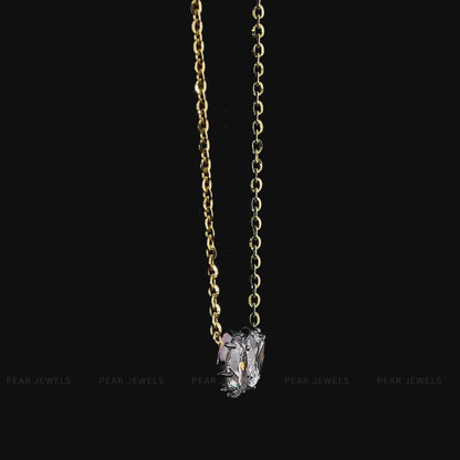 Toi Et Moi Pear Lab Grown Diamond Necklace 2CTW – Double Pear Diamond Pendant