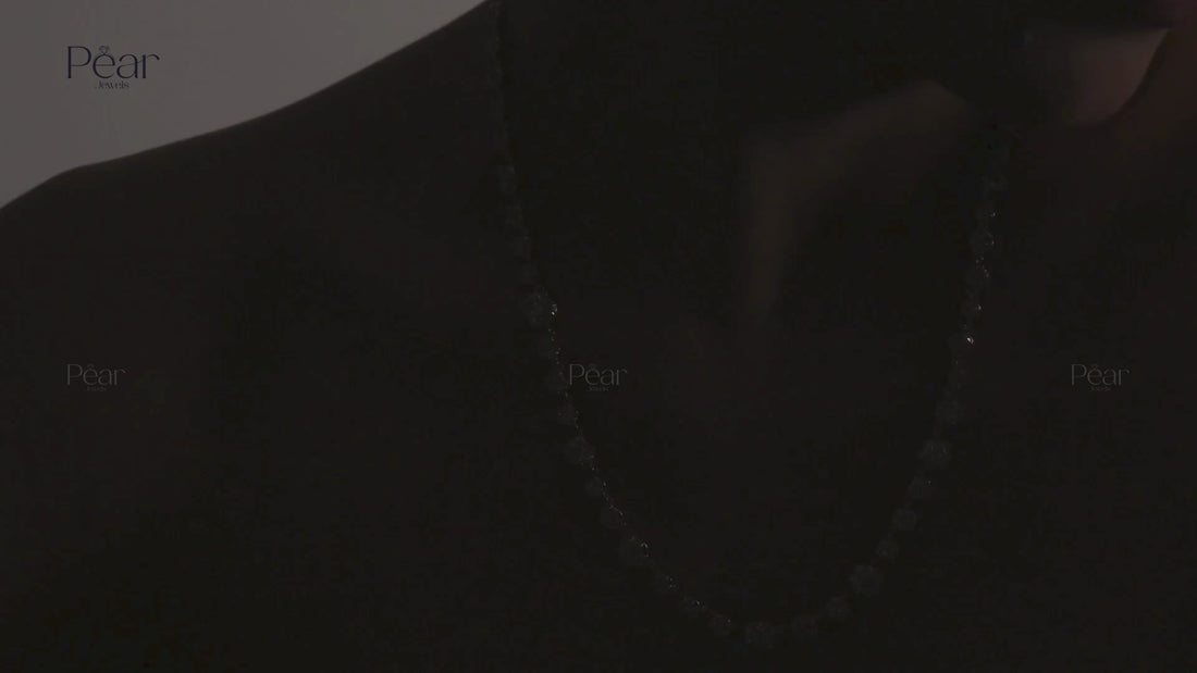 22CT 18k Yellow Diamond Necklace-PearJewels