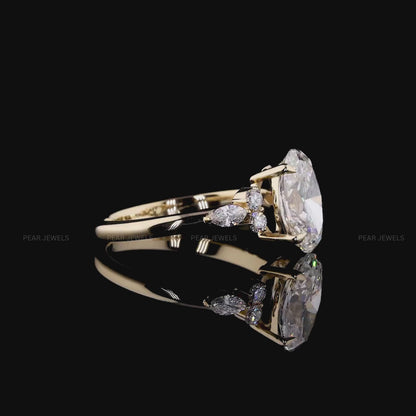 2ct oval with side stone round and marquise diamond