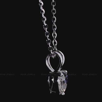 Heart Shape Lab Grown Diamond Pendant 1CT – Heart Diamond Necklace