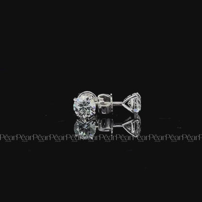 0.5Ct Each 4 prongs Labgrown Diamonds Studs